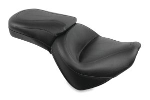 Honda Stateline One-Piece Motorcycle Seat - Mustang Motorcycle - Wide Touring - Black - `10-`16 Honda Stateline One-Piece Motorcycle Seat - Mustang Motorcycle - Wide Touring - Black - `10-`16